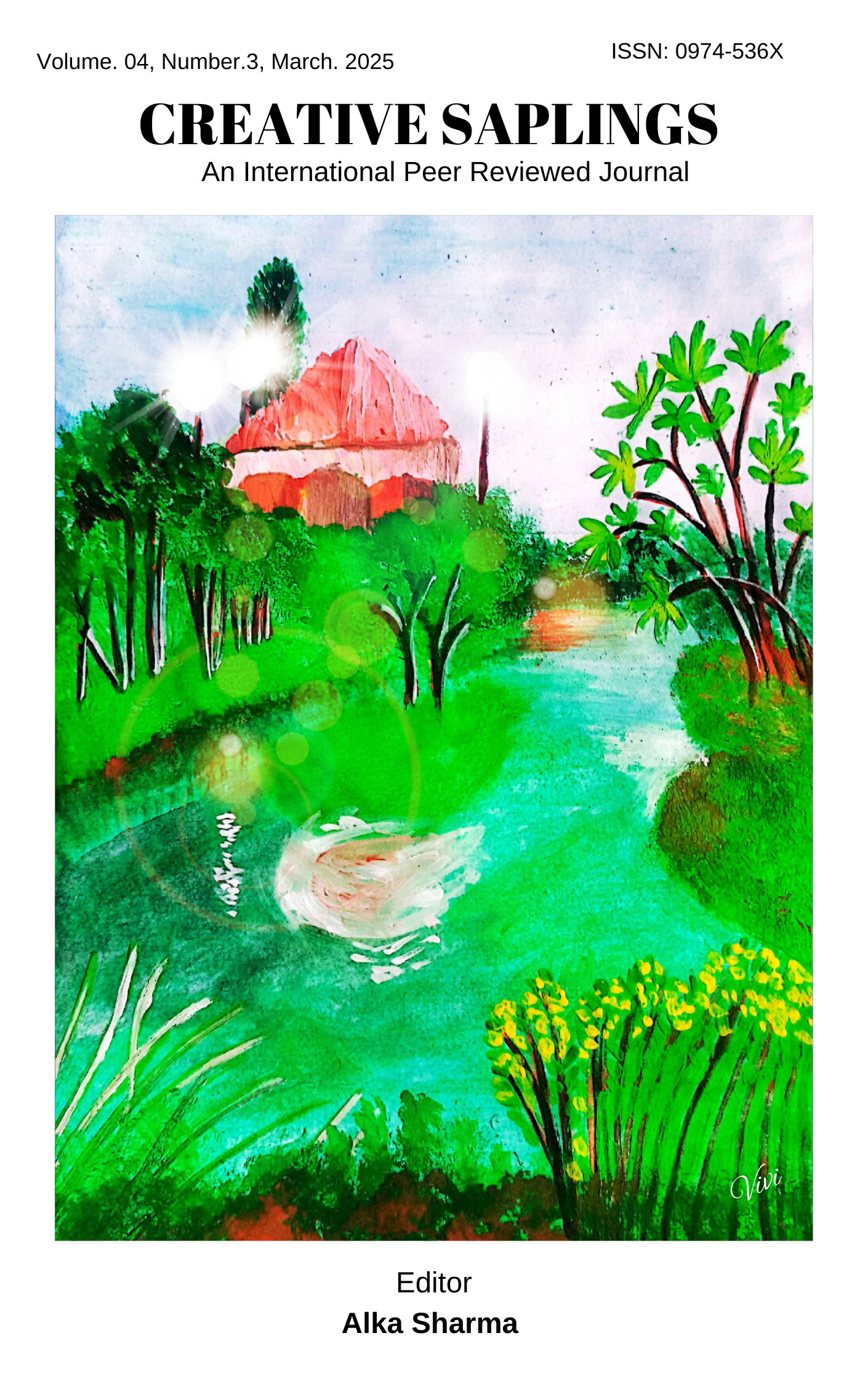 View Vol. 4 No. 3 (2025): March, Creative Saplings