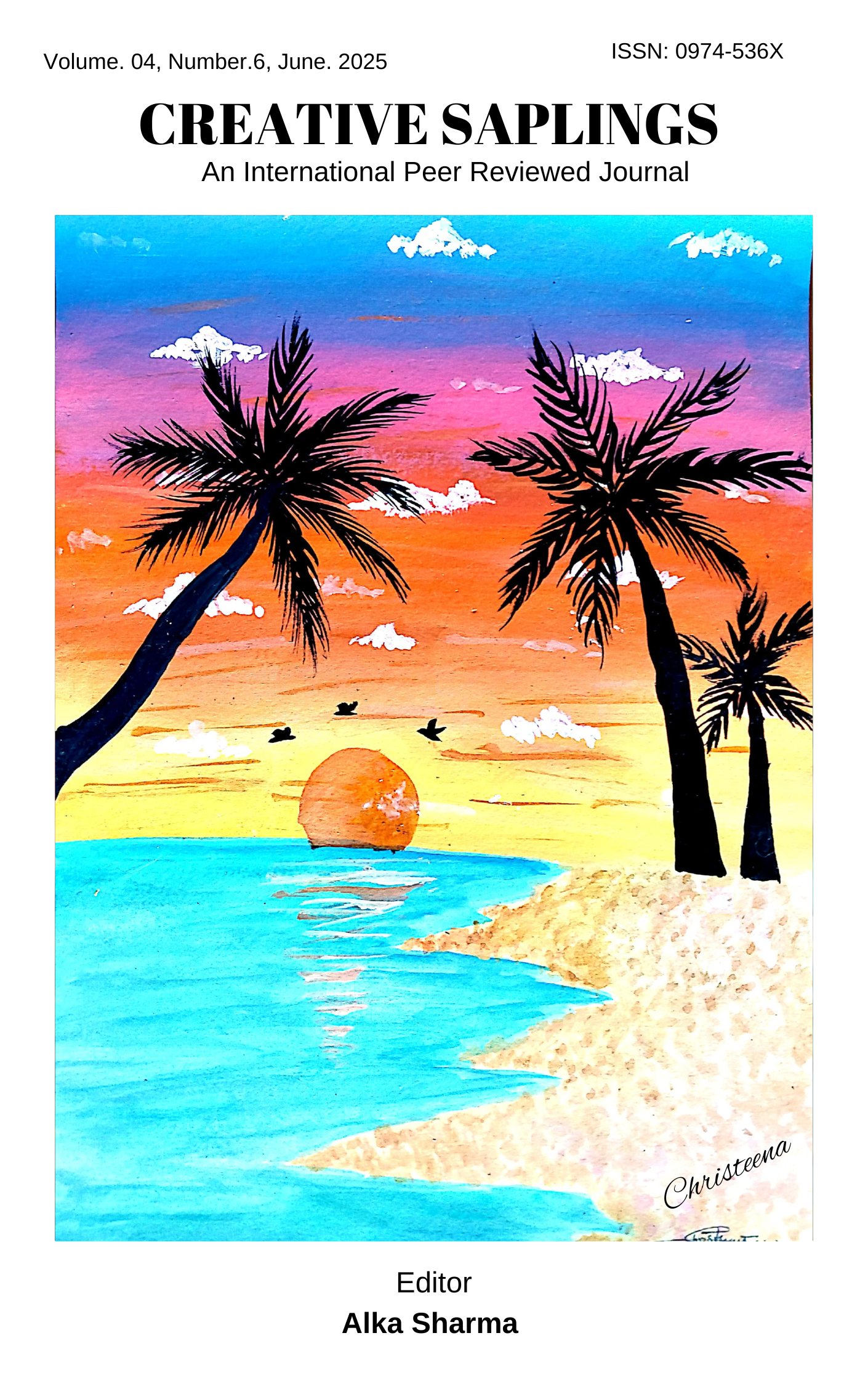 View Vol. 4 No. 6 (2025): June, Creative Saplings