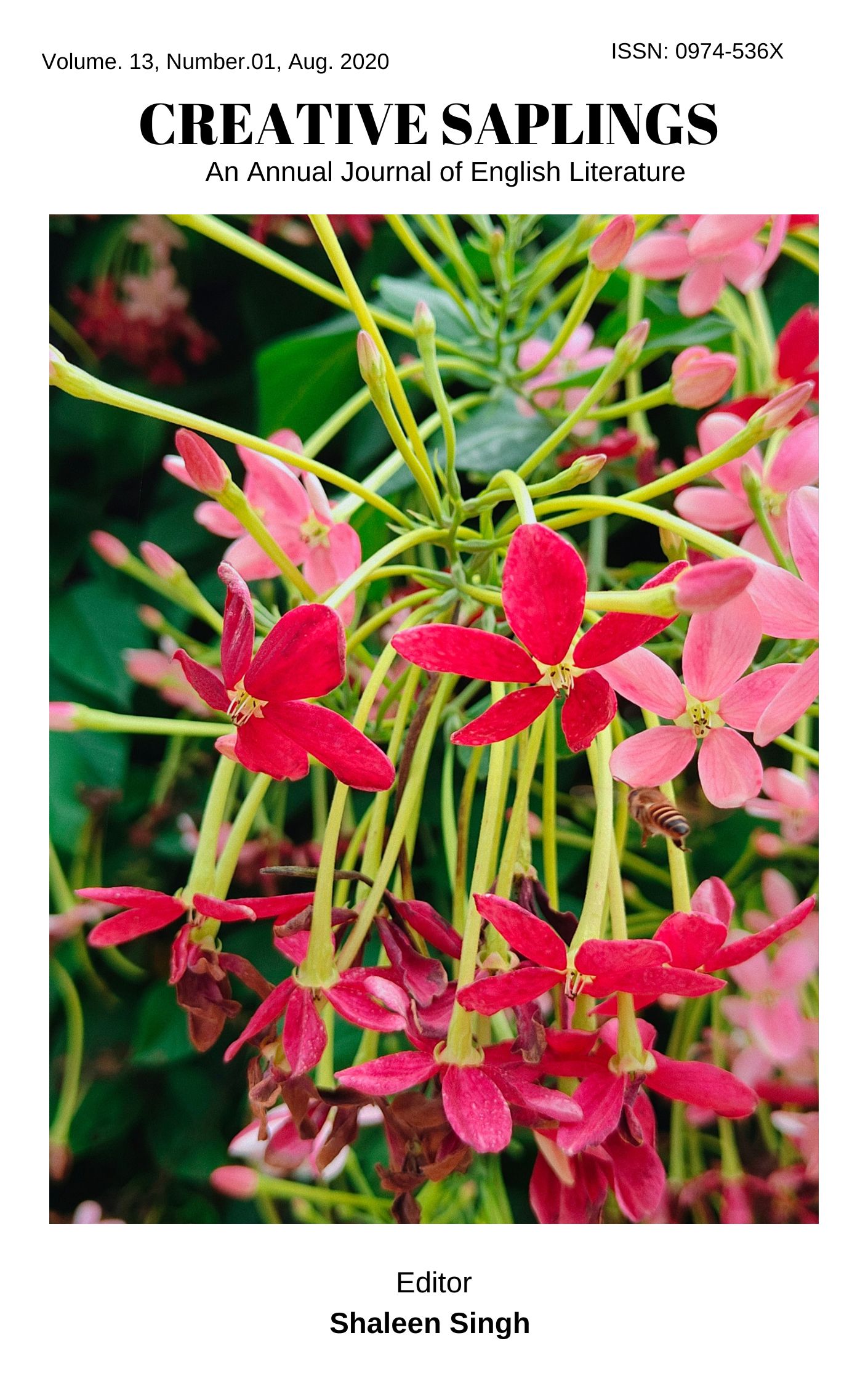 					View Vol. 13 No. 1 (2020): Creative Saplings
				