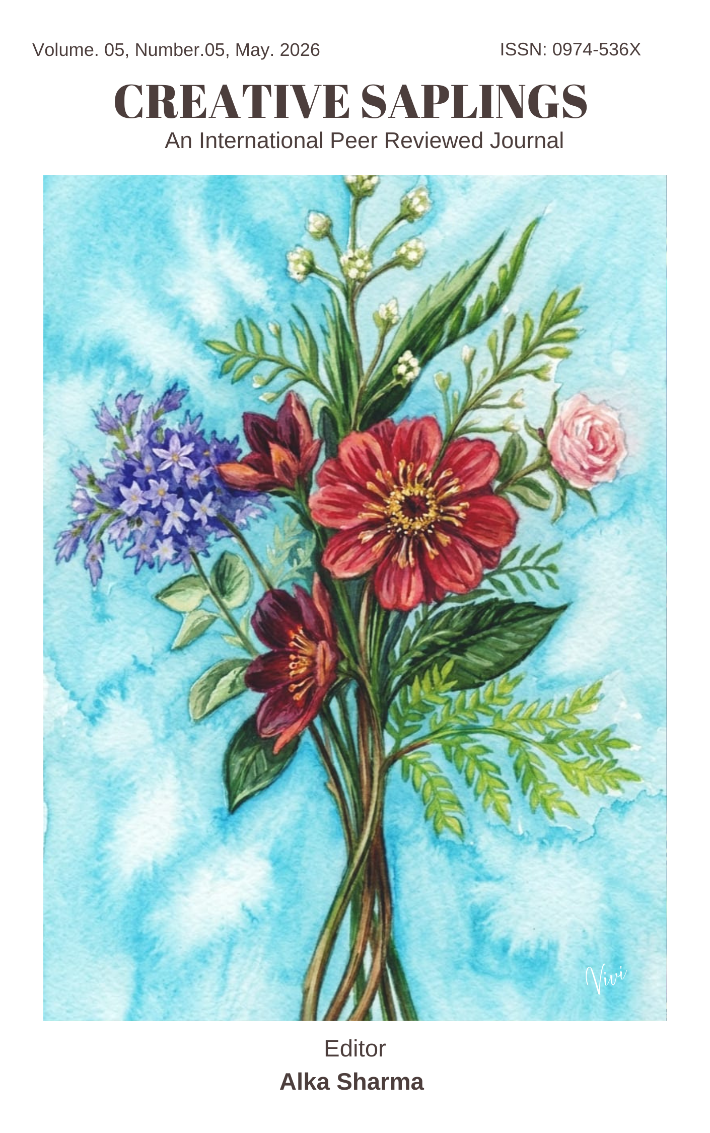 					View Vol. 5 No. 5 (2026): May, Creative Saplings
				