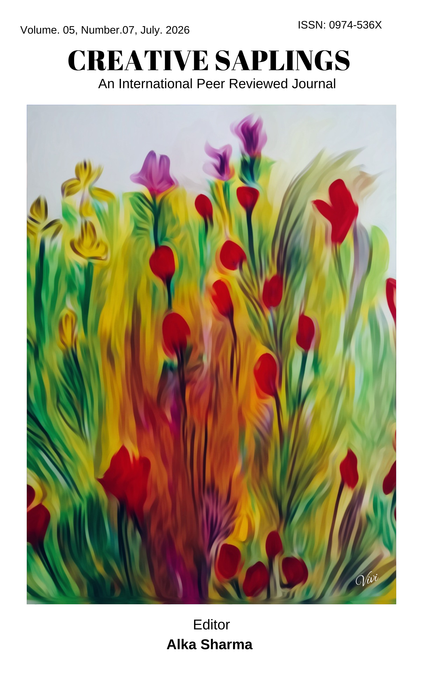 					View Vol. 5 No. 7 (2026): July, Creative Saplings
				